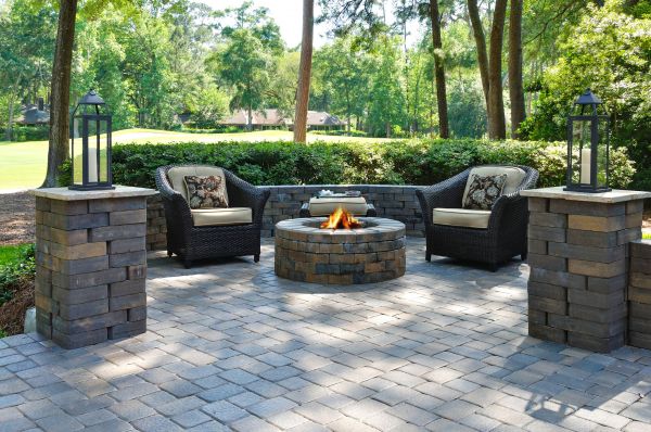 Fire Pit Installation in Sugar Land