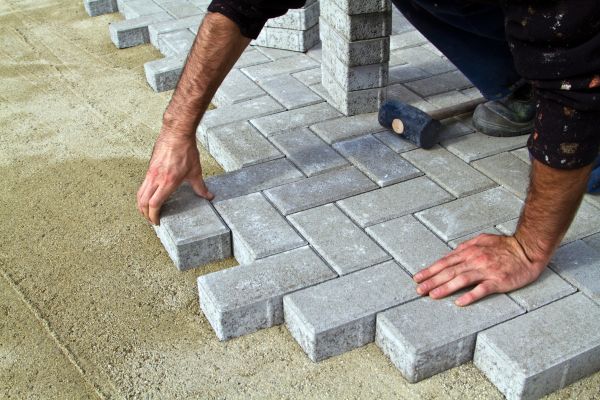 Concrete Paver Installation in Sugar Land