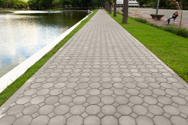Pathway Pavers Installation in Sugar Land
