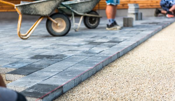Paver Hardscape Installation in Sugar Land