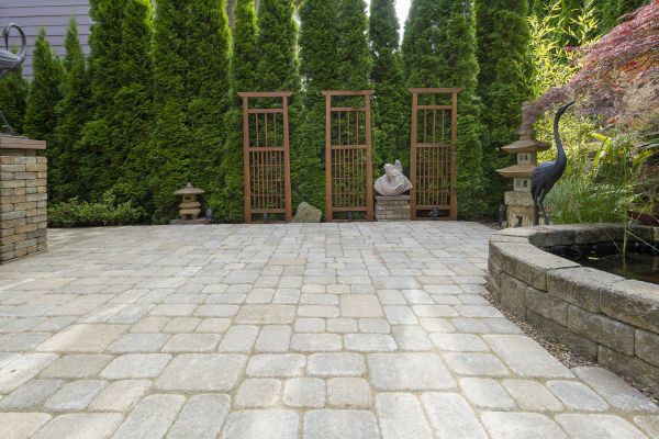 Backyard Hardscape Service in Sugar Land