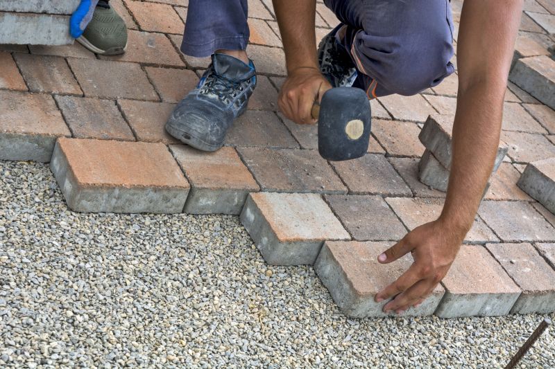 Brick Pavers Installation detail